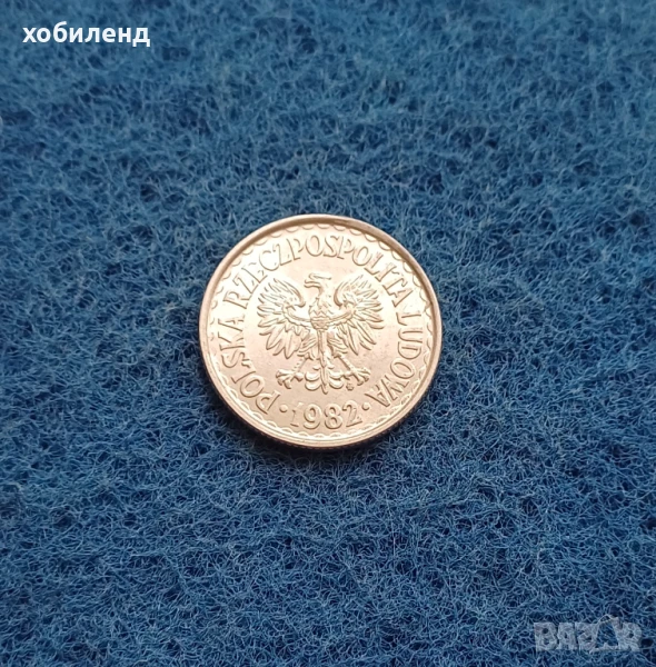 1 злота  Полша 1982 с гланца , снимка 1
