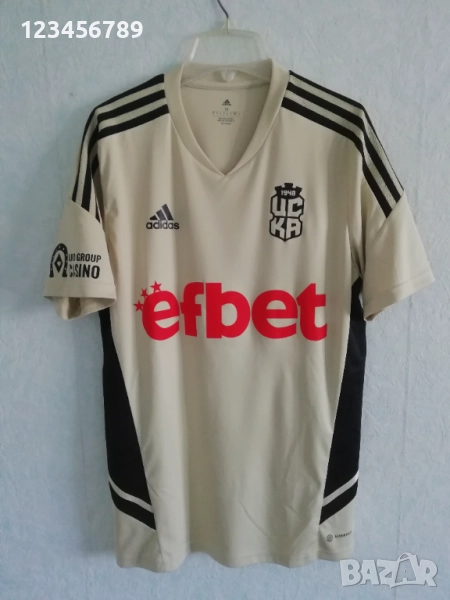 ЦСКА 1948 оригинална тениска фланелка трети екип 2022/2023 златиста Adidas CSKA 1948 , снимка 1