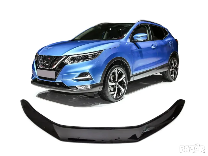 Дeфлектор ЗА НИСАН КАШКАЙ Nissan qashqai / 2017-21 г., снимка 1