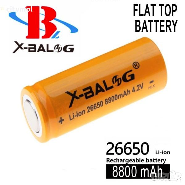 Акумулаторна батерия X-Ballog 26650 , снимка 1