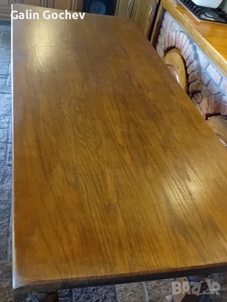 масивна трапезна маса, снимка 1
