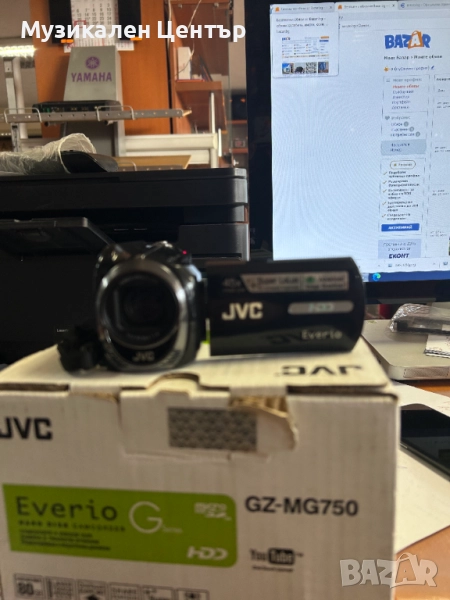 Камера JVC GZ-MG750 ТОП Състояние, снимка 1