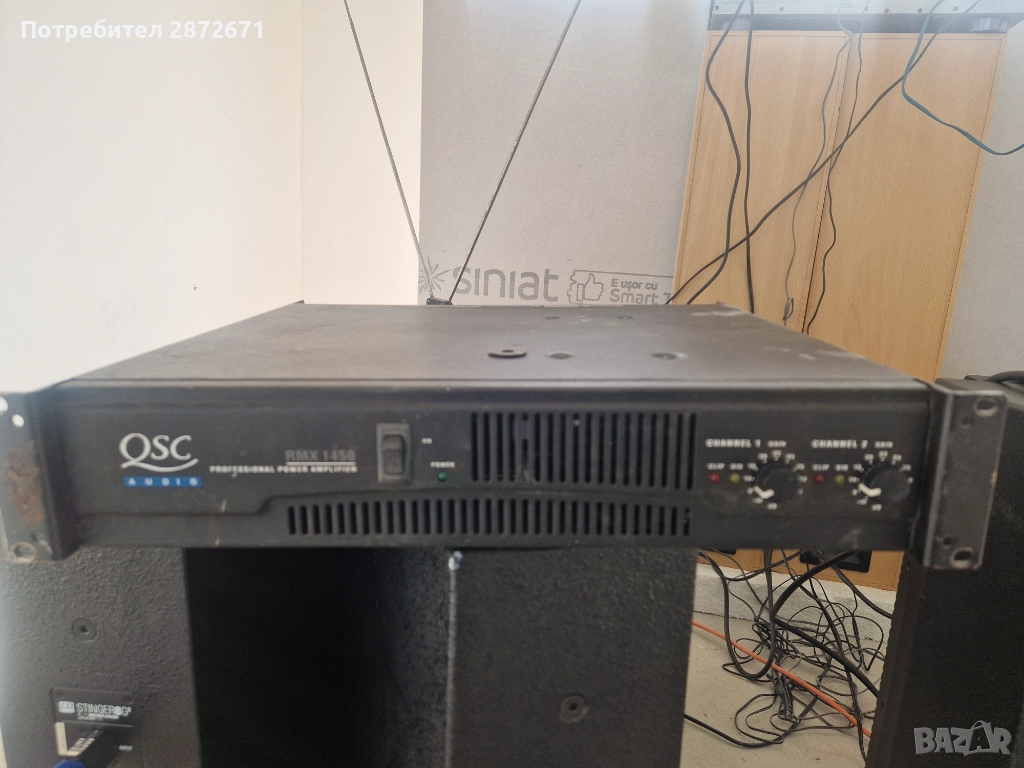 Професионално крайно стъпало/усилвател/ QSC rmx 1450 amp, снимка 1
