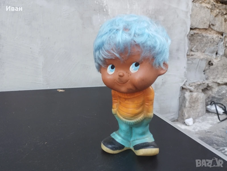 гумена играчка момче Чочко , снимка 1