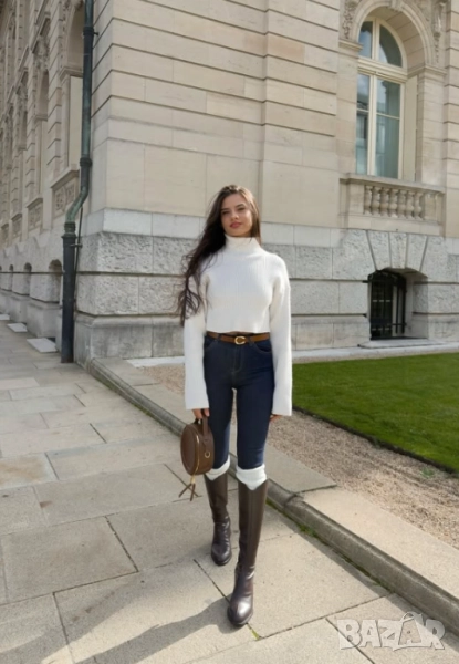 колан от естествена кожа в кутия coach, снимка 1