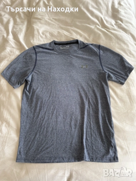 Мъжка спортна тениска Under Armour HeatGear – сиви нюанси, размер М medium  Threadborne, снимка 1