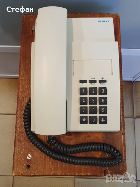 Стационарен телефон Siemens euroset 802 В отлично техническо и визуално състояние., снимка 1