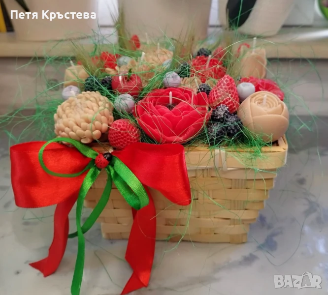 Букети от ароматни соеви свещички, снимка 1