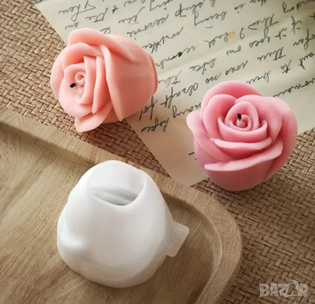 Молд роза 5,7 см (23), снимка 1