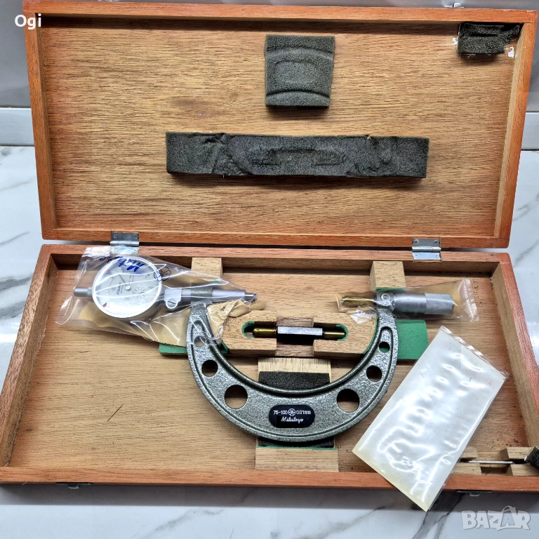 Микрометър MITUTOYO 75-100, снимка 1