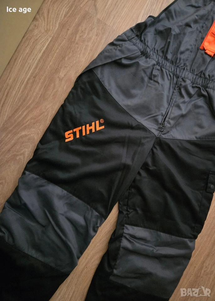 Stihl защитен работен панталон размер 56, снимка 1