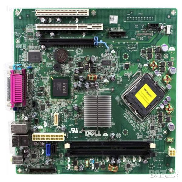 Дънна платка за компютър Dell Optiplex 380 0HN7XN LGA775 (втора употреба), снимка 1