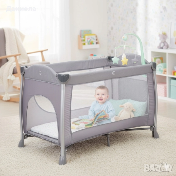 Детска кошара Zizito doris на 2 нива, снимка 1