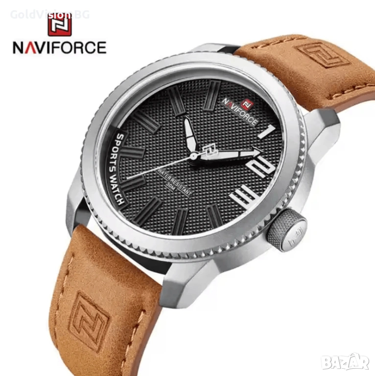 Мъжки часовник – NAVIFORCE 9202 + ПОДАРЪК, снимка 1