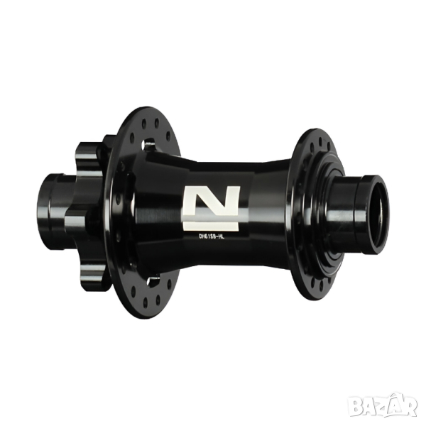 20мм ос Novatec DH61SB 32h 20x110mm Thru-Axle предна главина за велосипед, снимка 1