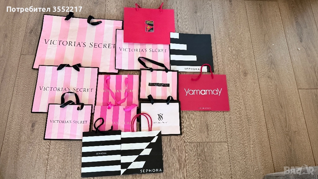 Маркови торбички на Victoria’s Secret, Sephora, Ferrari, Yamamay, снимка 1