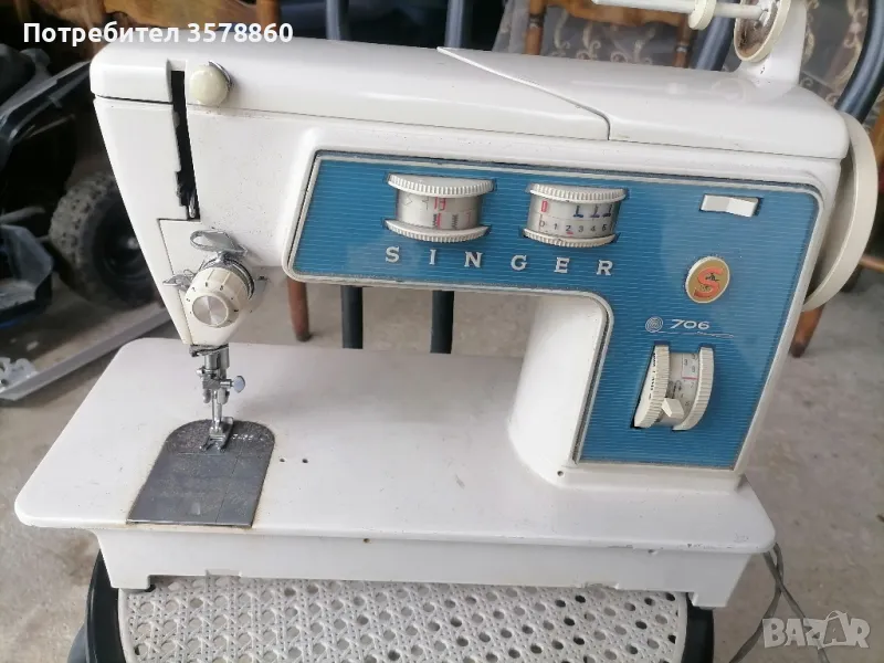 шевна машина singer , снимка 1
