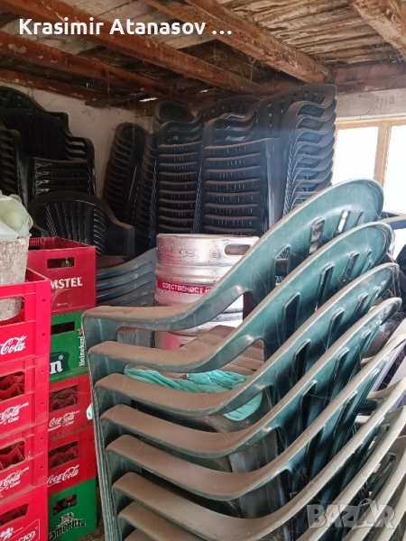 пластмасови маси и столове, снимка 1