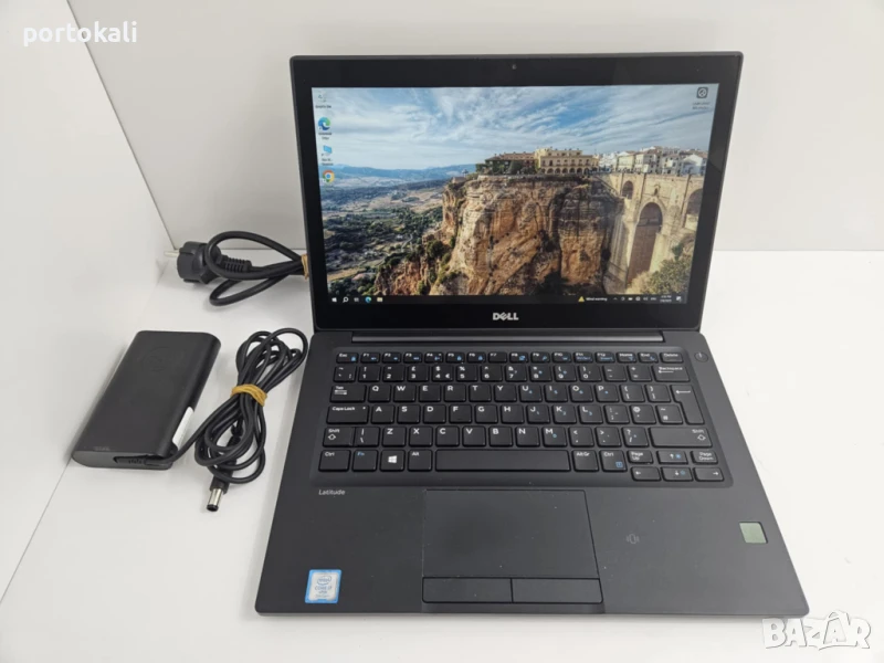 +Гаранция! Touchscreen! Тъчскрийн! Лаптоп Dell 7280 Intel Core i7-7600U / 8GB RAM / 256GB SSD, снимка 1