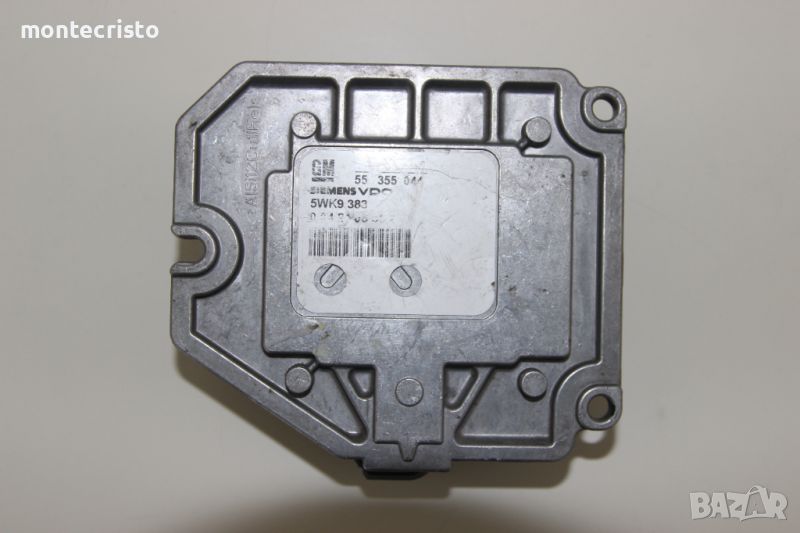 Моторен компютър ECU Opel Zafira A (1999-2005г.) 55 355 044 / 55355044 / 5WK9 383 / 5WK9383, снимка 1