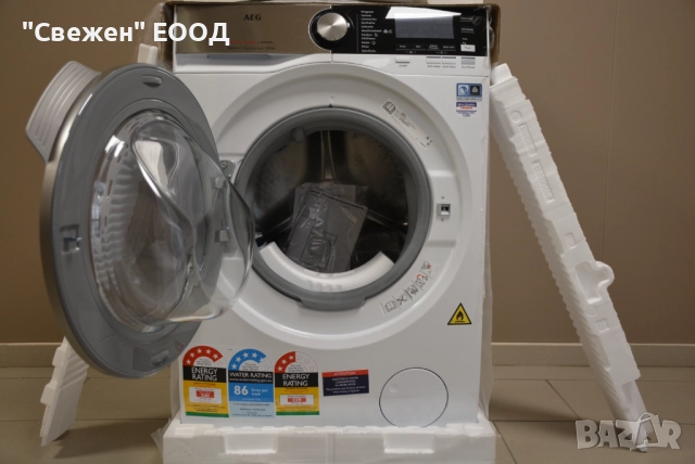 Пералня със сушилня AEG L8WEC166R 10/6 кг, снимка 9 - Перални - 51970482