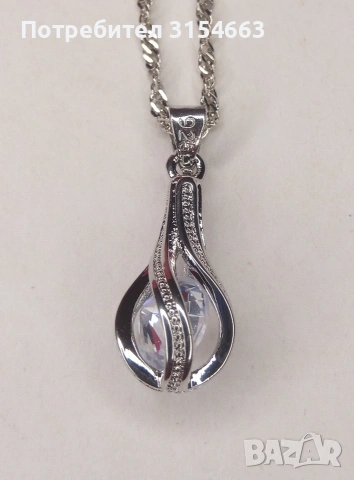 Комплект колие и обици , снимка 7 - Бижутерийни комплекти - 54209311