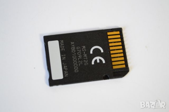 Memory stick pro duo карта памет 2GB, снимка 2 - Чанти, стативи, аксесоари - 46228976