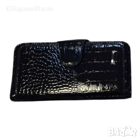 Елегантен дамски портфейл с луксозна текстура, снимка 2 - Портфейли, портмонета - 52353622