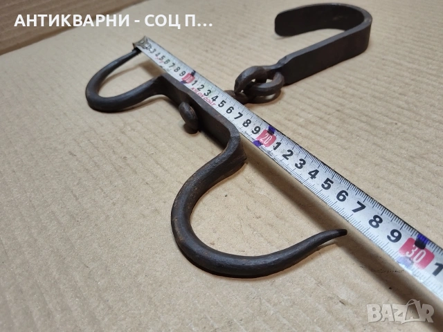 Стар Кован Ченгел За Дране На Животни. / НОМЕР 1729., снимка 8 - Антикварни и старинни предмети - 53849858