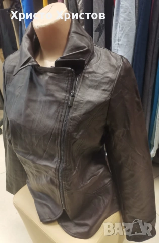 Дамско кожено яке Мо-Ка Размер M, снимка 3 - Якета - 53335163