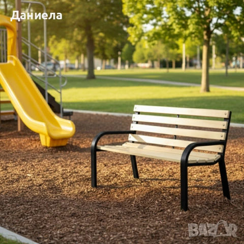 Детска пейка - здрава конструкция и модерен дизайн, снимка 5 - Градински мебели, декорация  - 53566502