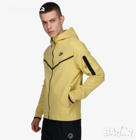 Nike tech fleece горнище мъжка оригинален , снимка 7 - Спортни дрехи, екипи - 52577557