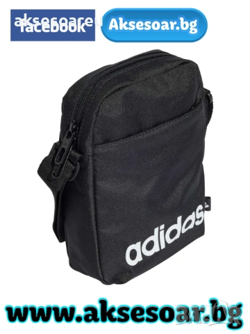 Практична малка и удобна за носене черна чантичка ADIDAS PERFORMANCE преносима компактна Чанта , снимка 18 - Чанти - 54000509