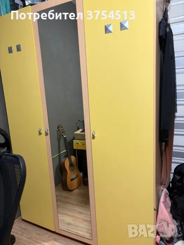 Cilek легло с пързалка, гардероб и бюро, снимка 2 - Мебели за детската стая - 53771039