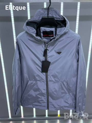 мъжки якета/ ветровки на едро клас оригинал prada, снимка 3 - Якета - 53067674