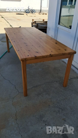 Маса голяма трапезна масив, снимка 3 - Маси - 54062491