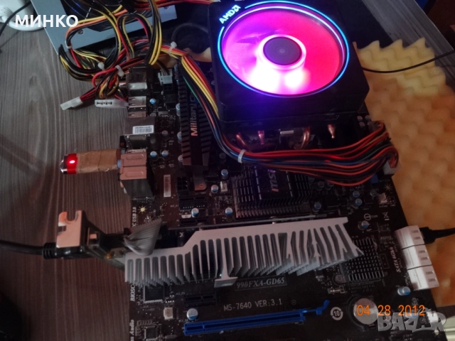 MSI 990FXA-GD65 +Fx 6300 + 2x4gb ddr3 , снимка 4 - Дънни платки - 52792313