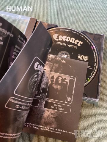 Agent Steel,Coroner , снимка 12 - CD дискове - 45144477