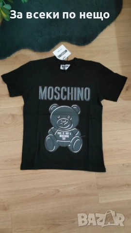 Moschino Мъжка Тениска👕Мъжка Блуза С Къс Ръкав Код Urban50