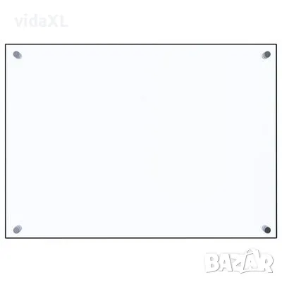 vidaXL Кухненски гръб, прозрачен, 70x50 см, закалено стъкло(SKU:249467), снимка 2 - Други - 49284501