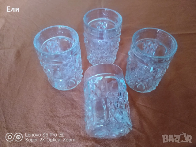 стъклени чаши, снимка 4 - Чаши - 54120199