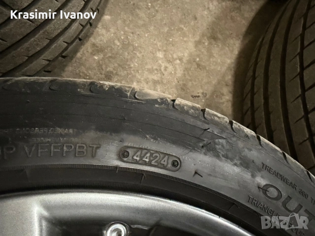 Джанти с гуми 17 5x112, снимка 4 - Гуми и джанти - 53447157