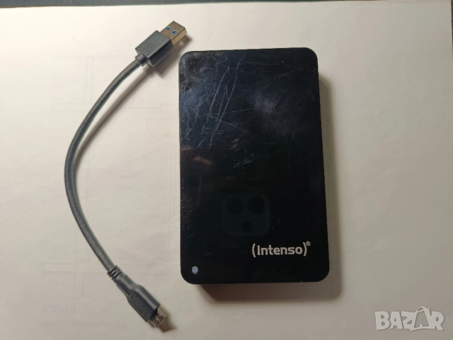 Външен хард диск Intenso Memory Case 5TB/USB 3.0/преносим, снимка 2 - Твърди дискове - 54001856