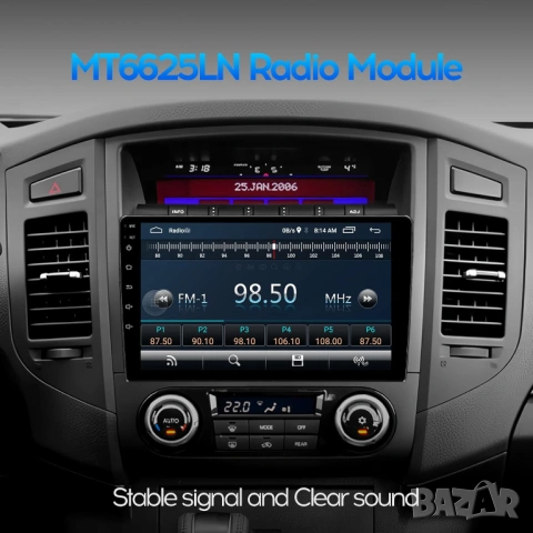 Мултимедия, 10 инча, за кола, плеър, Двоен дин, за автомобил, Android, навигация, универсална, екран, снимка 4 - Аксесоари и консумативи - 53149206