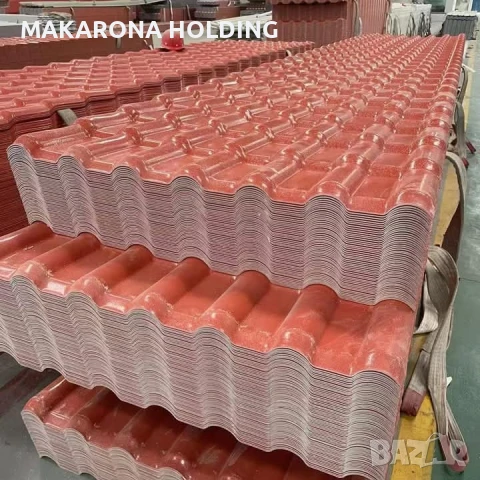 Пвц панелна керемида на цял лист, снимка 4 - Строителни материали - 50891020