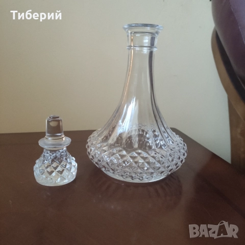 Кристална гарафа, снимка 7 - Декорация за дома - 52103830