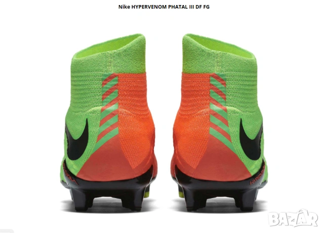 бутонки Nike Hypervenom Phatal III DF FG номер 45.5=46, снимка 7 - Футбол - 53816993