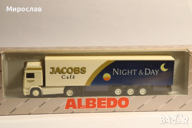 ALBEDO H0 1/87 JACOBS VOLVO КАМИОН ТИР МОДЕЛ