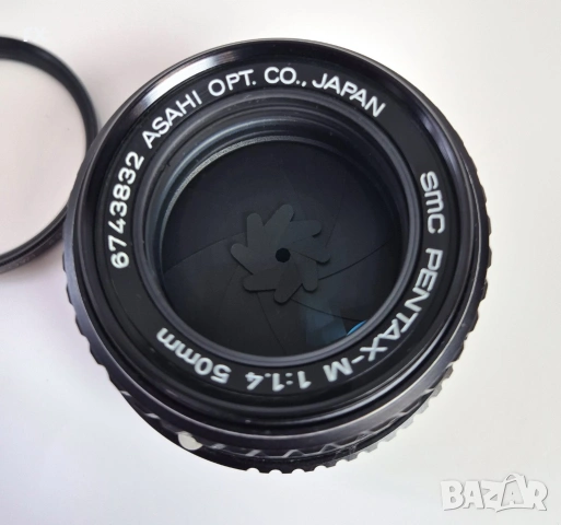Pentax SMC Pentax-M 50mm f1.4, снимка 2 - Обективи и филтри - 54176712