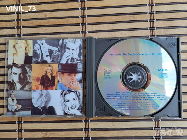 Kim Wilde – The Singles Collection 1981-1993., снимка 2 - CD дискове - 50623924